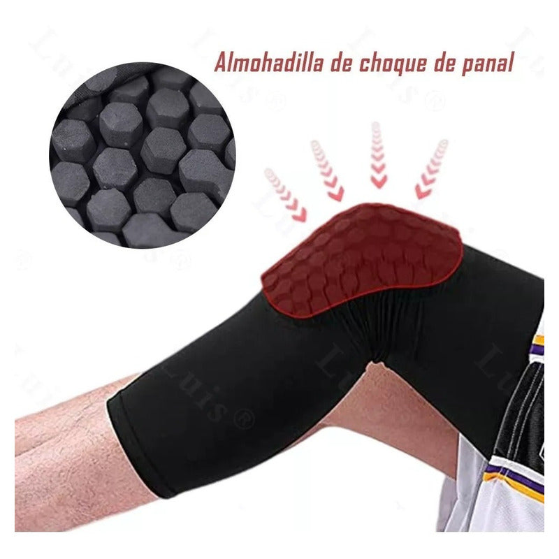Par Rodillera Honeycomb Con Proteccion Deportiva