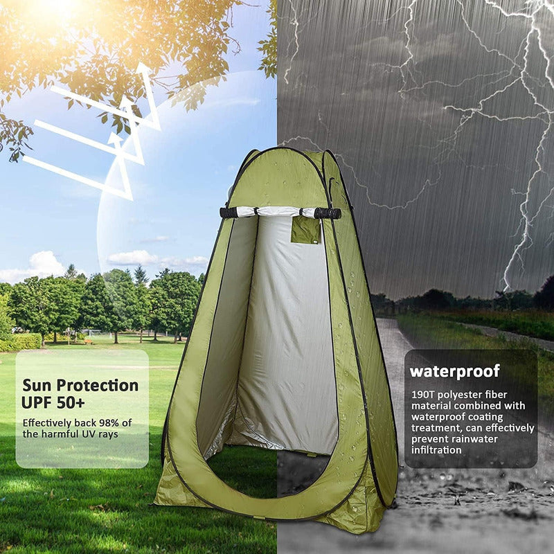 Norplat Carpa Vestidor Portatil Camping Ventana Ducha Baño