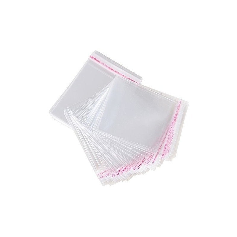 Bolsa Tipo Celofán Cierre Con Adhesivo 10x15 Cms 500 Unds