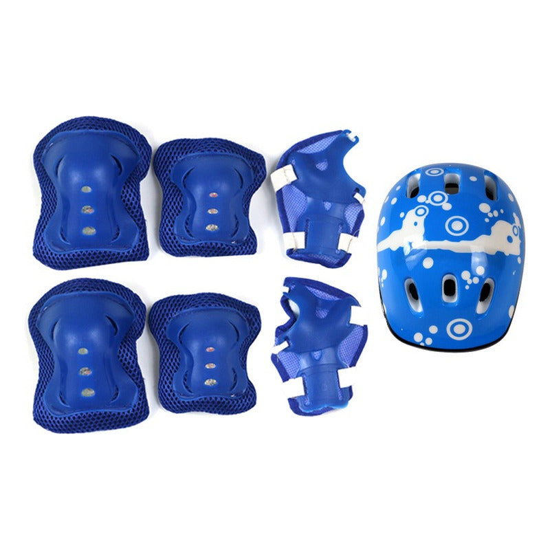 Patines 4 Rueda Ajustable Niños/niñas + Proteccion - Rebelde