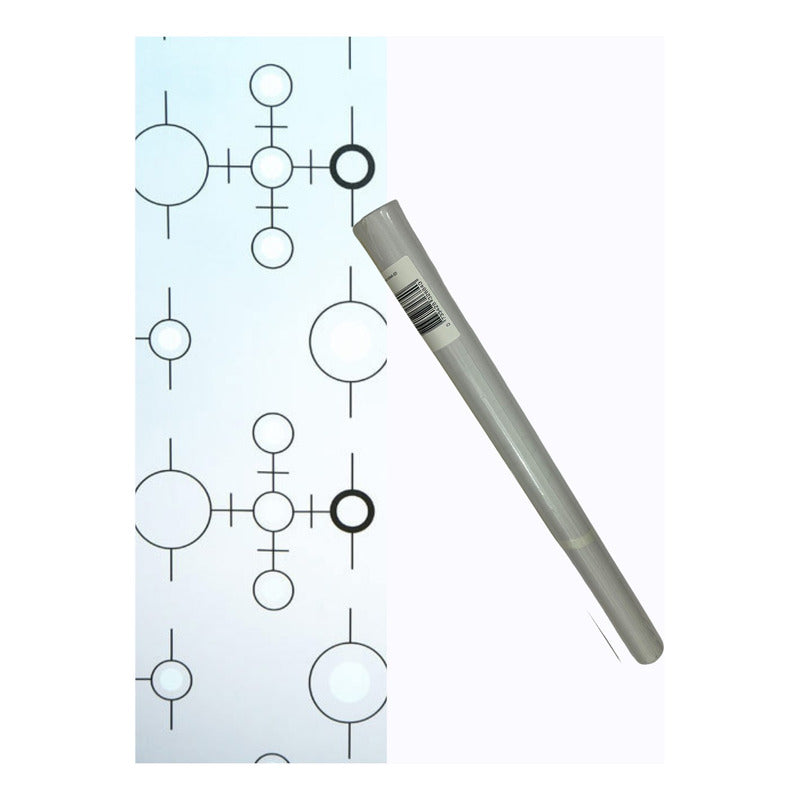 Vinilo Adhesivo Vidrio Ventana 2mt 45cm Empavonado - Norplat