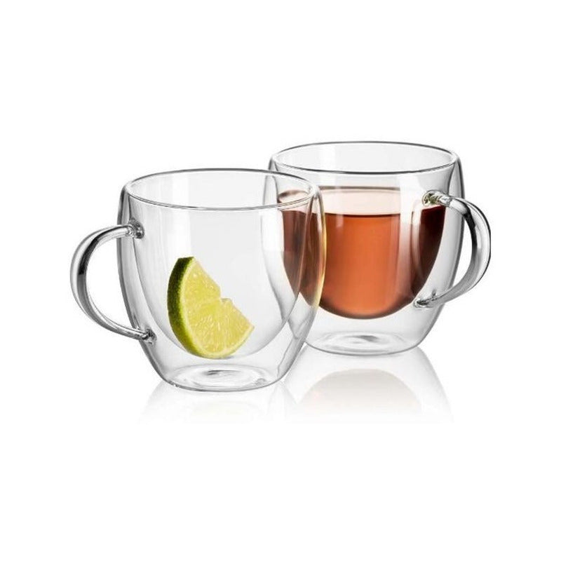 Taza Cafe Doble Pared 150ml Frio Caliente - Cukin