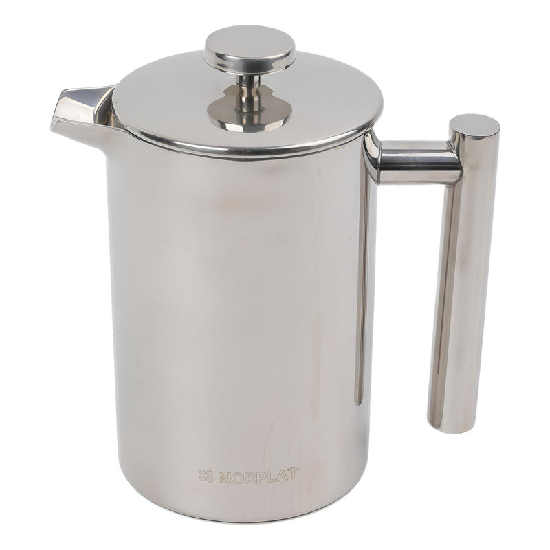 Cafetera Manual Prensa Francesa Acero Cafe 800ml - Norplat