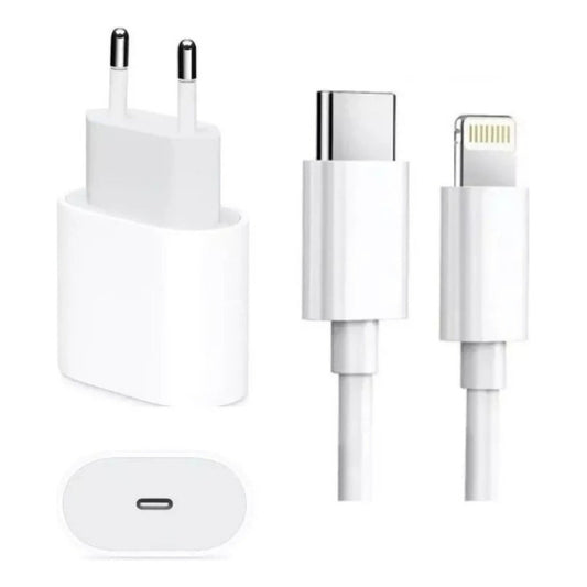 Cargador + Cable Para iPhone Carga Rapida Lightning Norplat