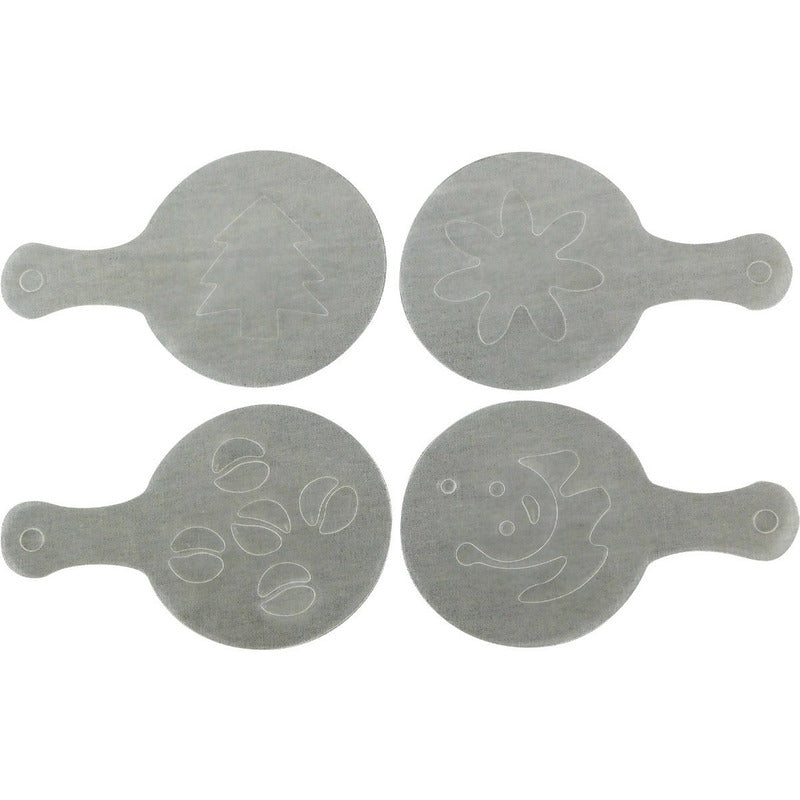 Pack X16 Plantillas Para Decorar Pan (stencils) - Cukin