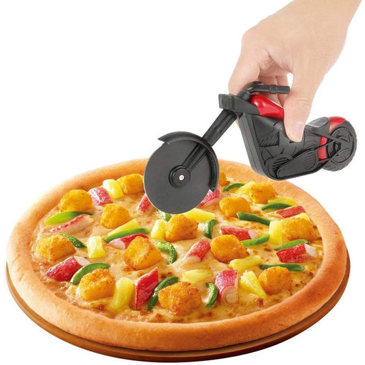 Cortador Pizza Motocicleta Chopper Creativo Vintage - Cukin
