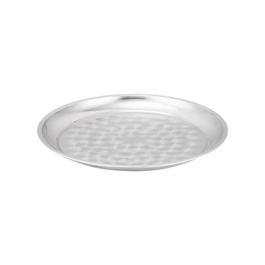 Bandeja Metalica Redonda 40cm Acero Inoxidable - Norplat