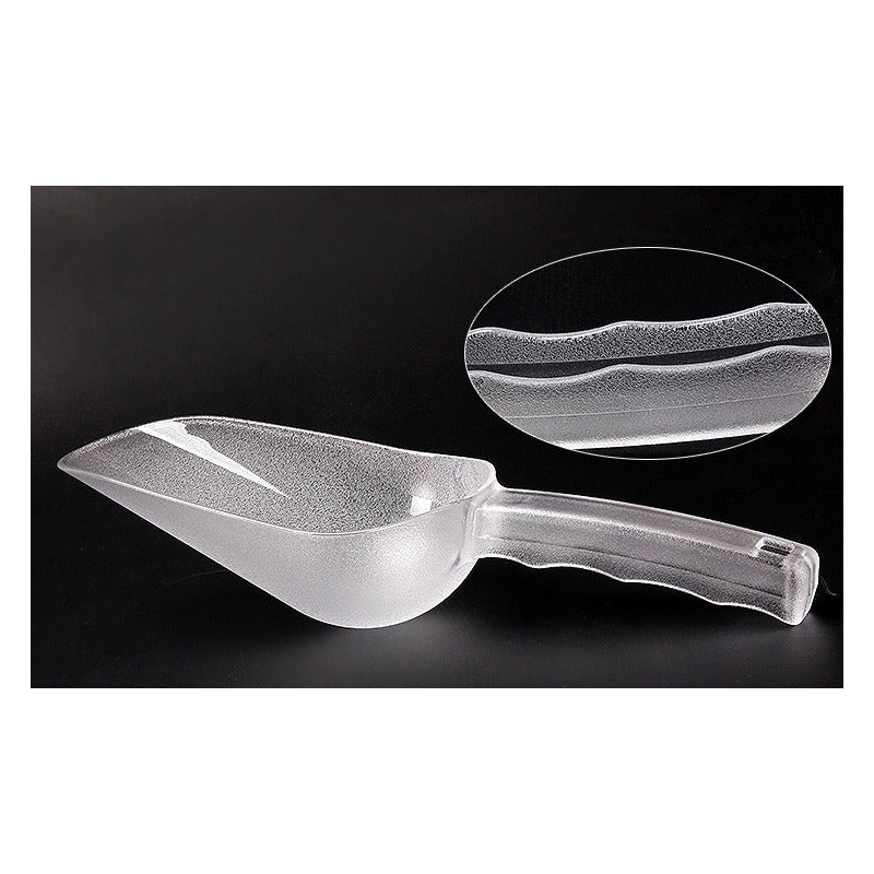 Poruña Pala Plástico Calidad Alimentaria 30 Cm Transparente