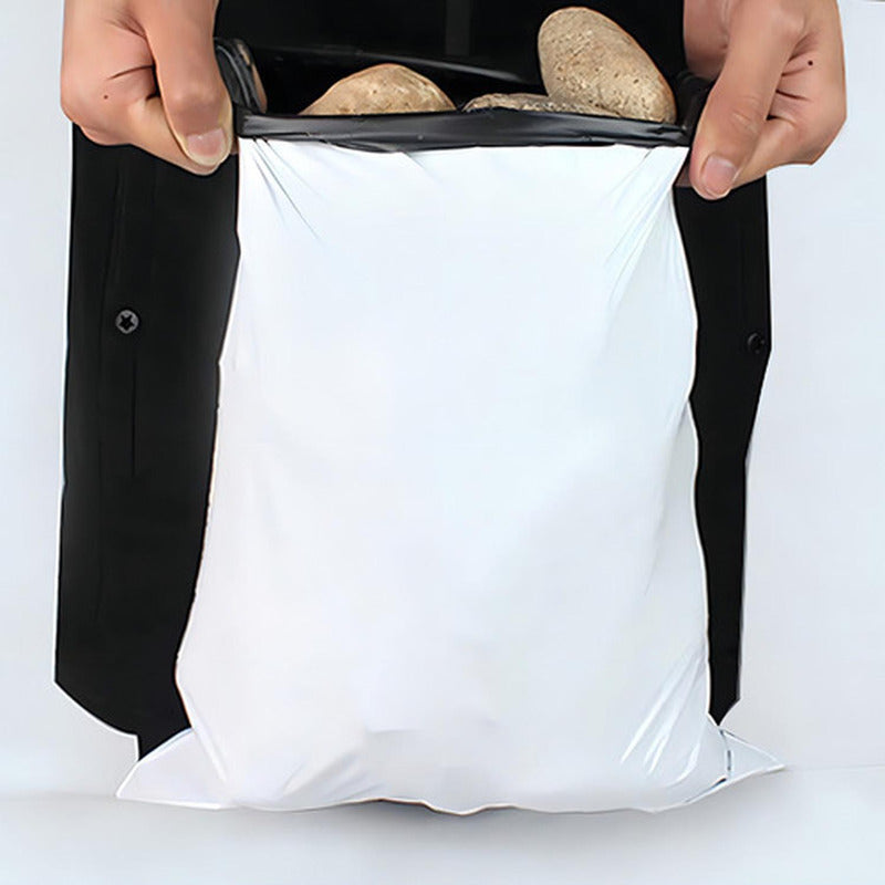 100 Bolsas Plasticas Cierre Autoadhesivas 28x42cm - Norplat