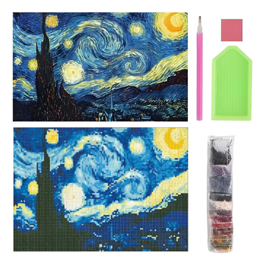 Bordado Pintura Diamante - 40x30cm Diseños Varios - Norplat