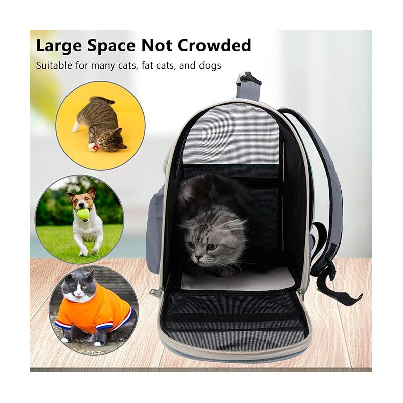 Norplat Mochila Transportador Viaje Mascota Bolso Gato Perro