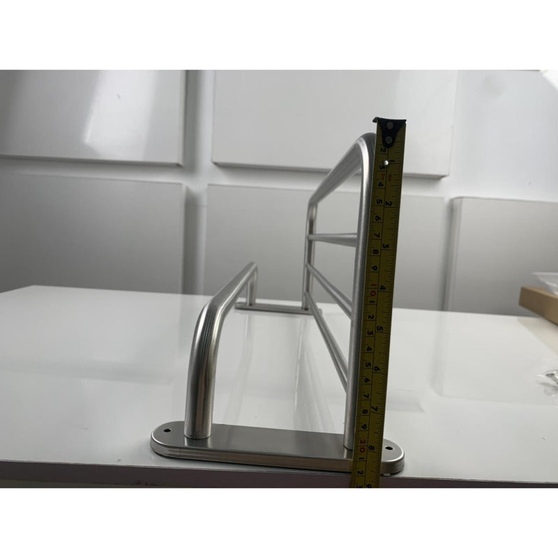 Bandeja Portatoalla Acero Inox Cepillado Toallero - Norplat