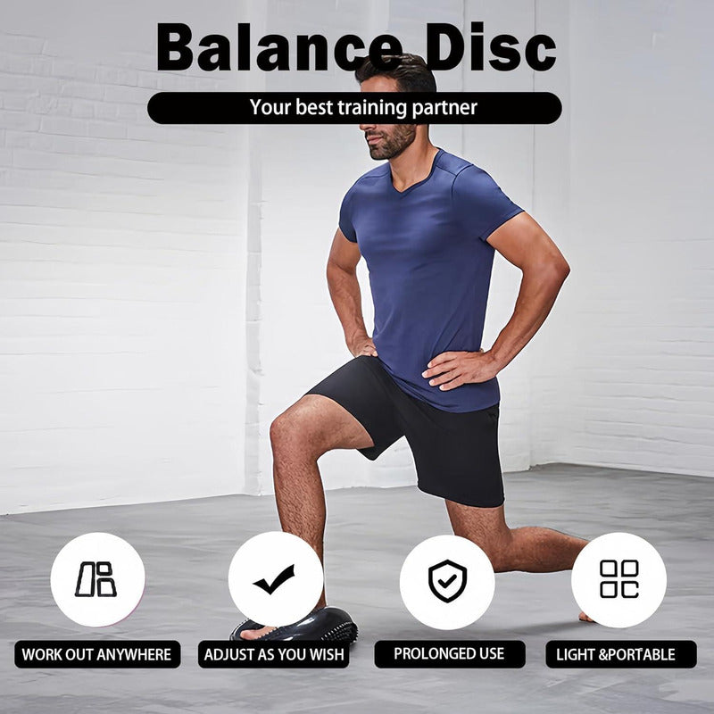 Disco De Balance Y Equilibrio Mini Bosu Erizo Yoga - Norplat