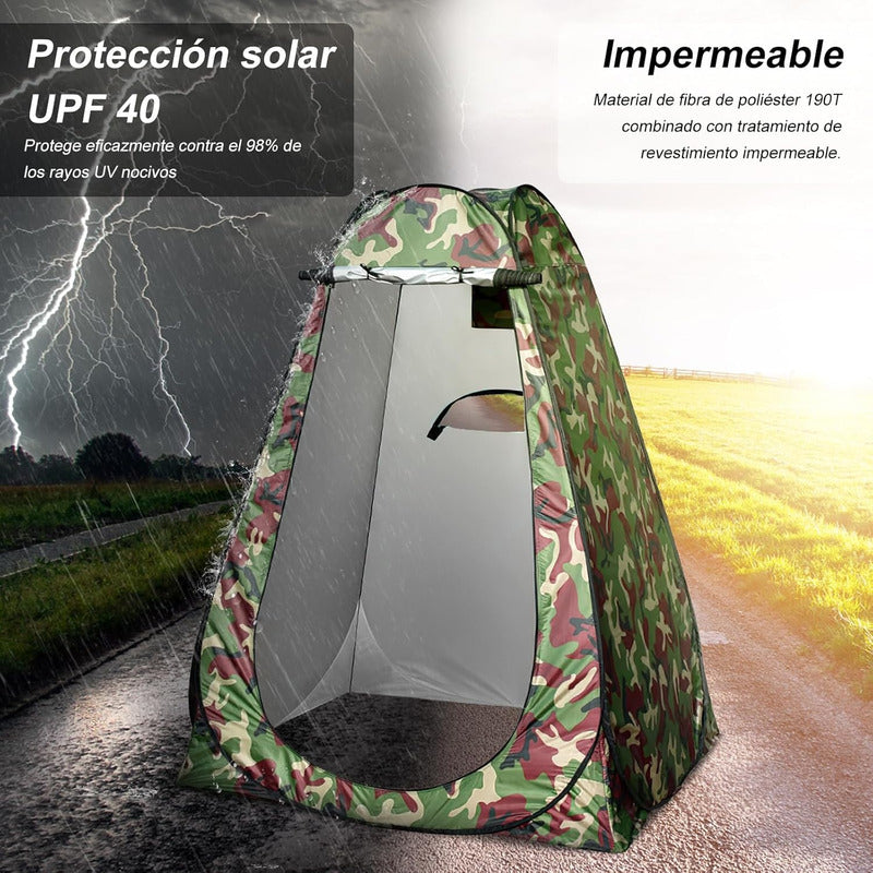 Norplat Carpa Vestidor Portatil Camping Ventana Ducha Baño