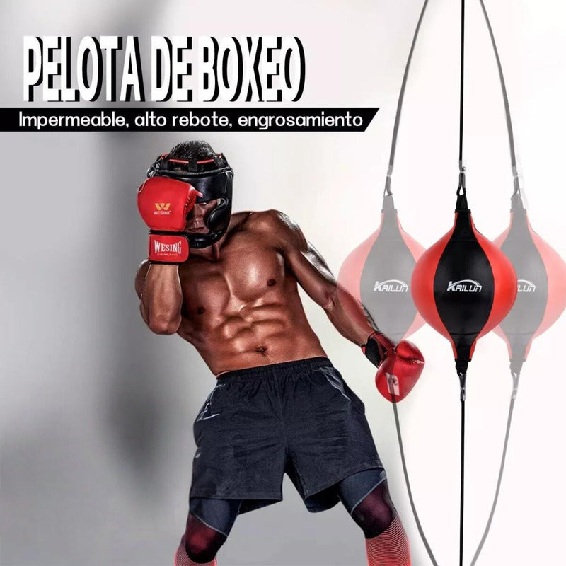 Pera Box Boxeo 2 Elásticos Punching Ball - Norplat