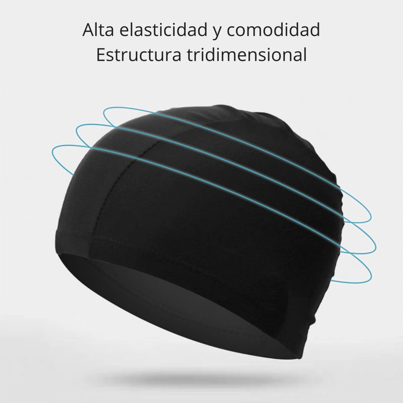 Gorro Natación Unisex Naylon Poliester Piscina Adulto Niño