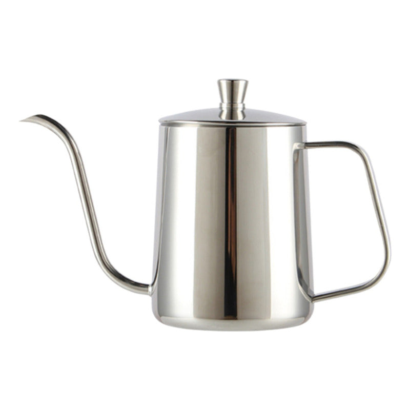 Tetera Cuello Cisne Negra 350 Ml Café Te De Acero Inoxidable
