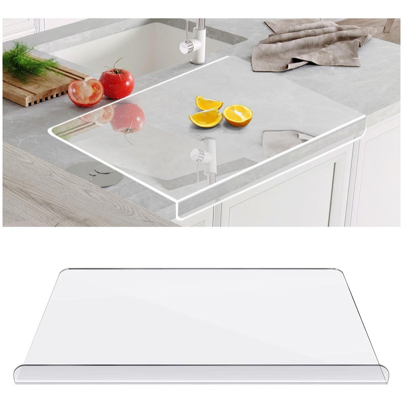 Tabla Picar De Acrilico Premium Con Lengueta 40x28cm Norplat