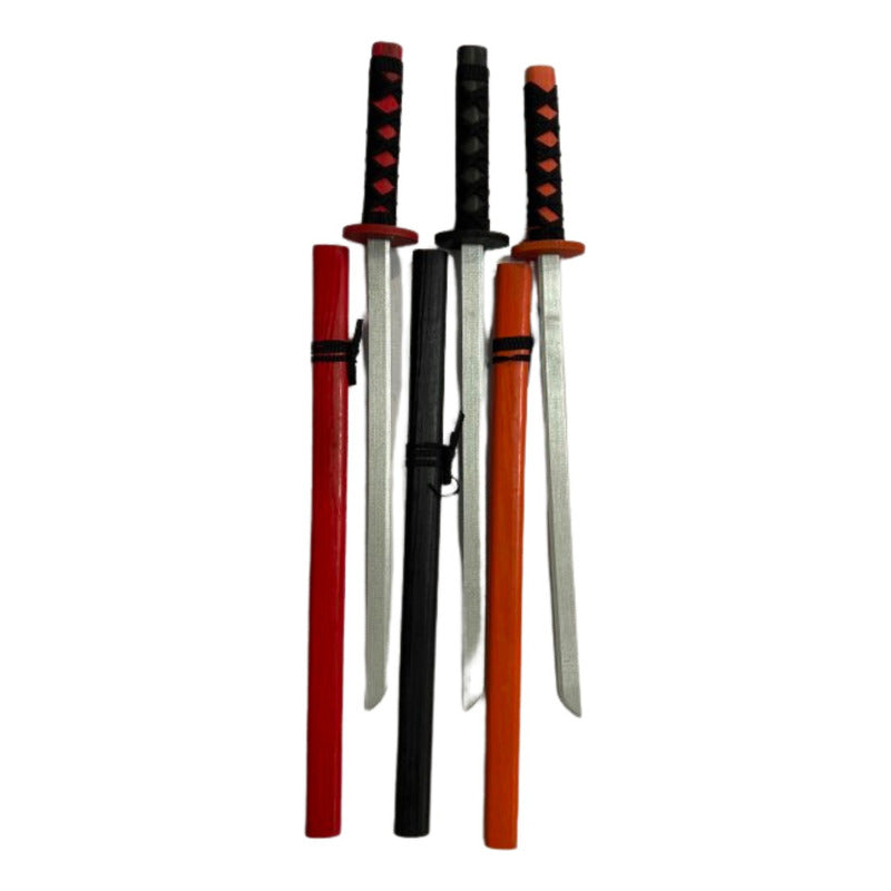 Pack 3 Katana Japonesa Madera Entrenamiento 73cm - Norplat