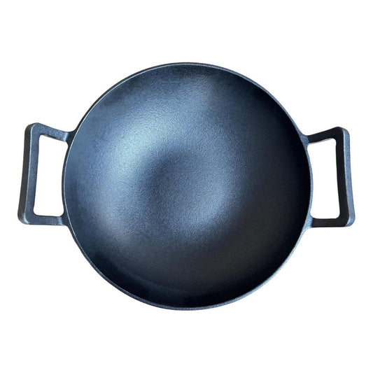 Wok De Hierro Fundido 32 X 9 Cm Redondo - Norplat