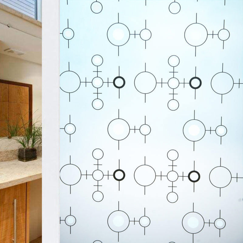 Vinilo Adhesivo Vidrio Ventana 2mt 45cm Empavonado - Norplat