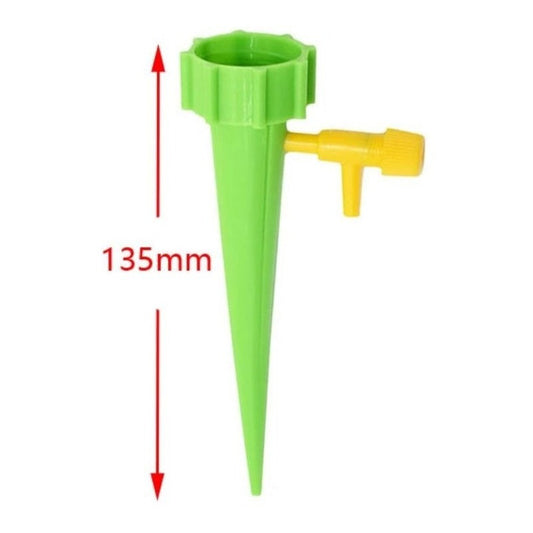 Set 10 Estacas Riego Goteo Para Botella - Verde