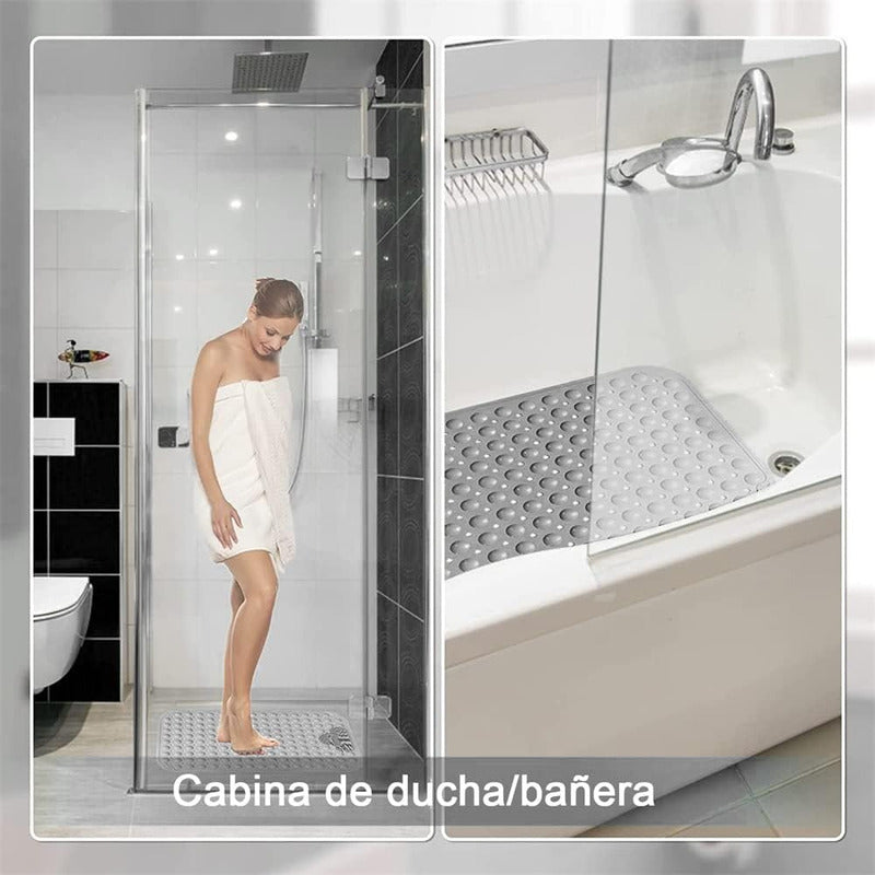 Piso Goma Antideslizante Para Ducha Tinas Alfombra - Norplat