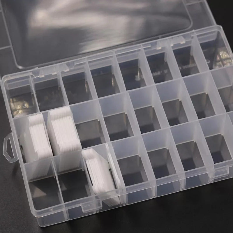Caja Organizadora Plástica Multipropósito Con Compartimentos