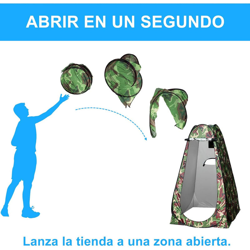 Norplat Carpa Vestidor Portatil Camping Ventana Ducha Baño