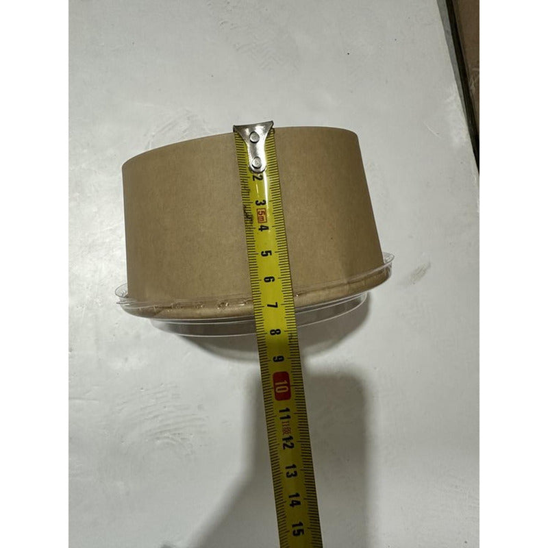 Pack 20 Bowl Kraft Ensalada - Polipapel 1000 Cc - Norplat