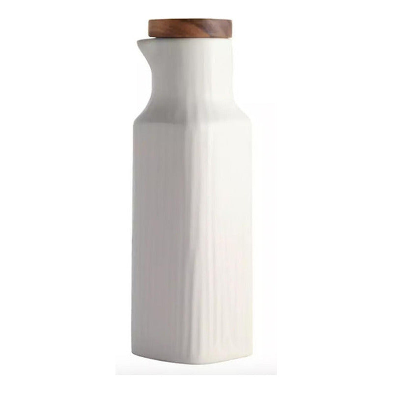 Set Alcuza Cerámica 2 Piezas Cuadrada 500 Ml - Norplat