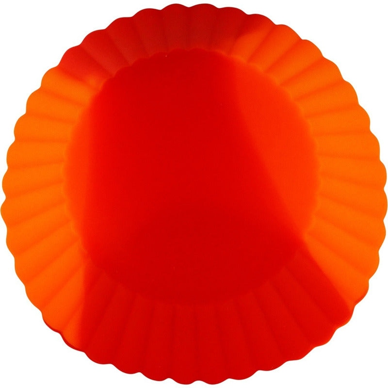 Set X 12 Moldes De Silicona P/ Muffin O Cupcake Ø7cm - Cukin