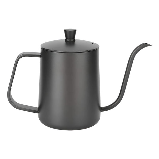 Tetera Cuello Cisne Negra 350 Ml Café Te De Acero Inoxidable