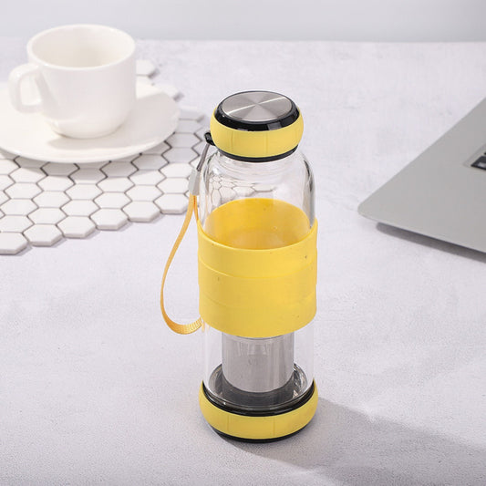 Botella Infusor Vidrio 550cc Difusor Te Bpa-free - Norplat