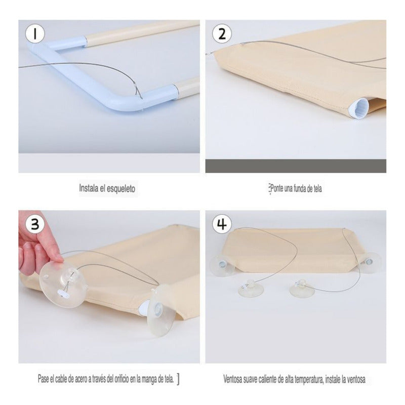 Hamaca Para Gatos Cama De Gato Cama Colgante Ventana - Wuf