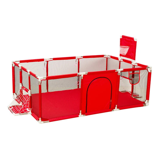 Corral Para Bebe Con Aro De Basket 180cm Seguridad - Norplat