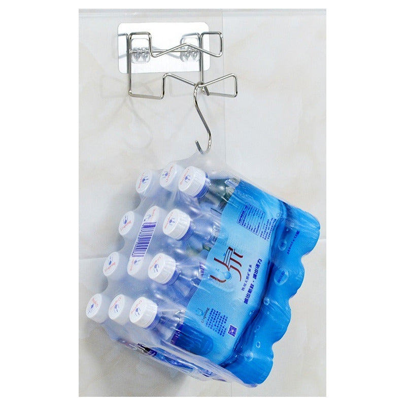 Colgador Autoadhesivo Ideal Para Colgar Perchas Y Ganchos
