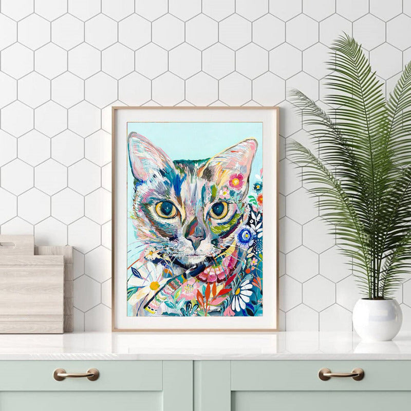Bordado Pintura Diamante - 40x30cm Diseños Varios - Norplat