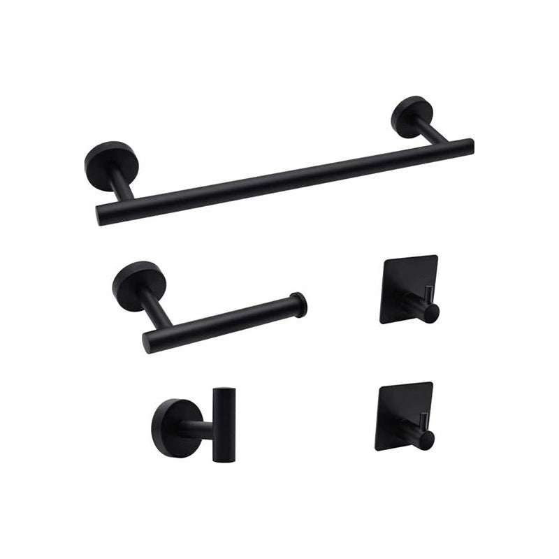 Set Baño Toalleros Porta Confort Acero Inoxidable - Norplat