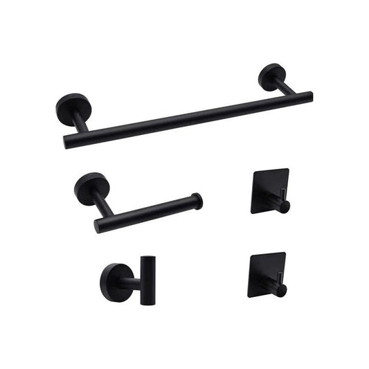 Set Baño Toalleros Porta Confort Acero Inoxidable - Norplat