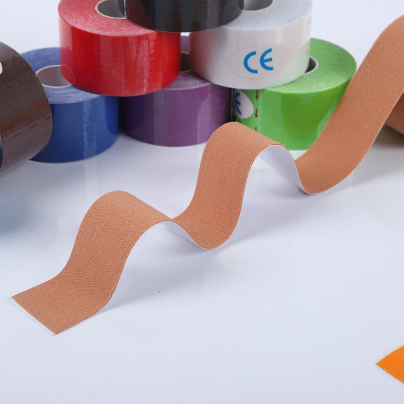 Cinta Kinesiológicas Vendaje Neuromuscular Tape X6pcs 5mx5cm