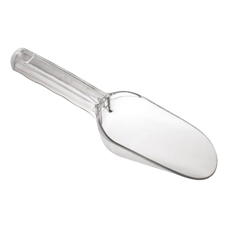 Poruña Pala Plástico Calidad Alimentaria 30 Cm Transparente