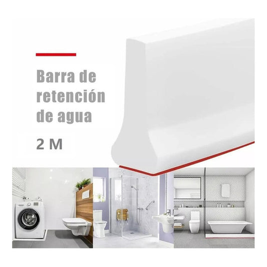 Barrera De Agua Tpe 2m Plegable Umbral De Baño - Norplat