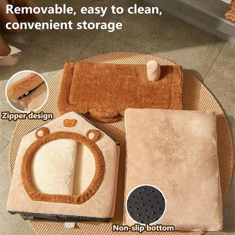 Cama Para Perros Felpa Suave Cálida Para Invierno - Norplat