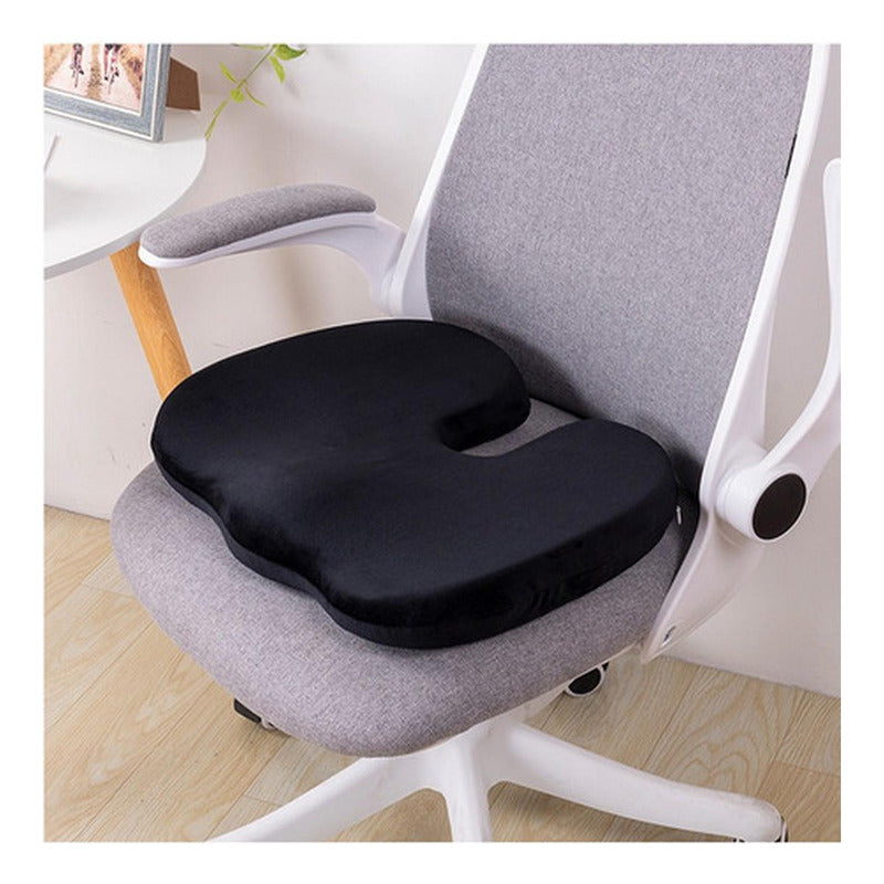 Cojin Para Silla Smart Con Memoria Lumbar Ortopedico Norplat