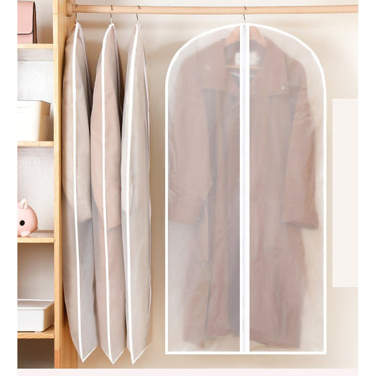 5 Bolsas Transparentes Cubre Terno Colgar Closet 140x60 Cms
