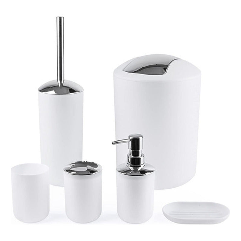 Set De Accesorios Para Baño - 6 Piezas - Norplat