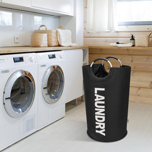 Bolsa Cesto Plegable Para Ropa Sucia Negro