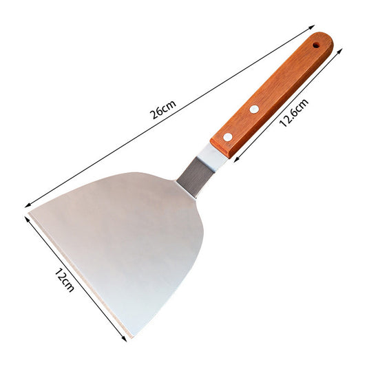Espátula Para Plancha Hamburguesas Churrasquera - Norplat Marrón Claro