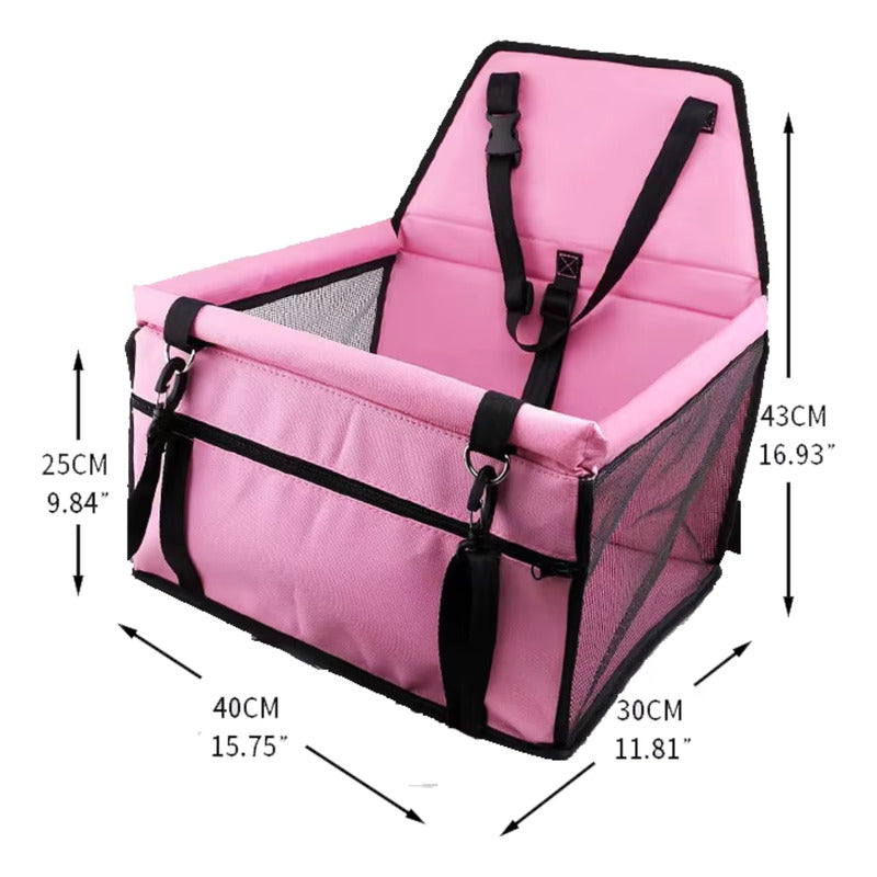 Norplat Asiento Auto Mascota Reforzado Plegable Seguridad